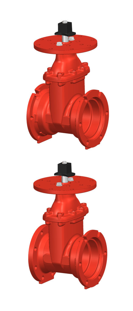 UL / FM Post Indicator Gate Valve – Mechanical Joint x Mechanical Joint (4″-12″ Sizes)